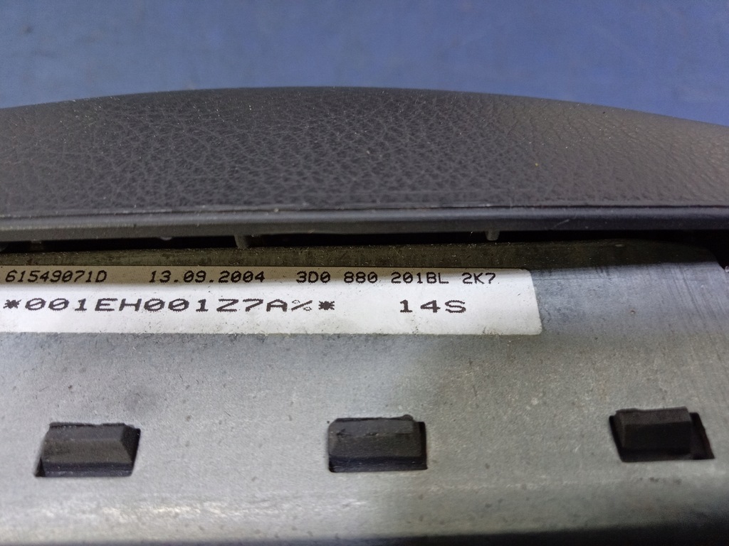 фото №4, Vw phaeton приборная панель консоль подушки безопасности ремни комплект eu