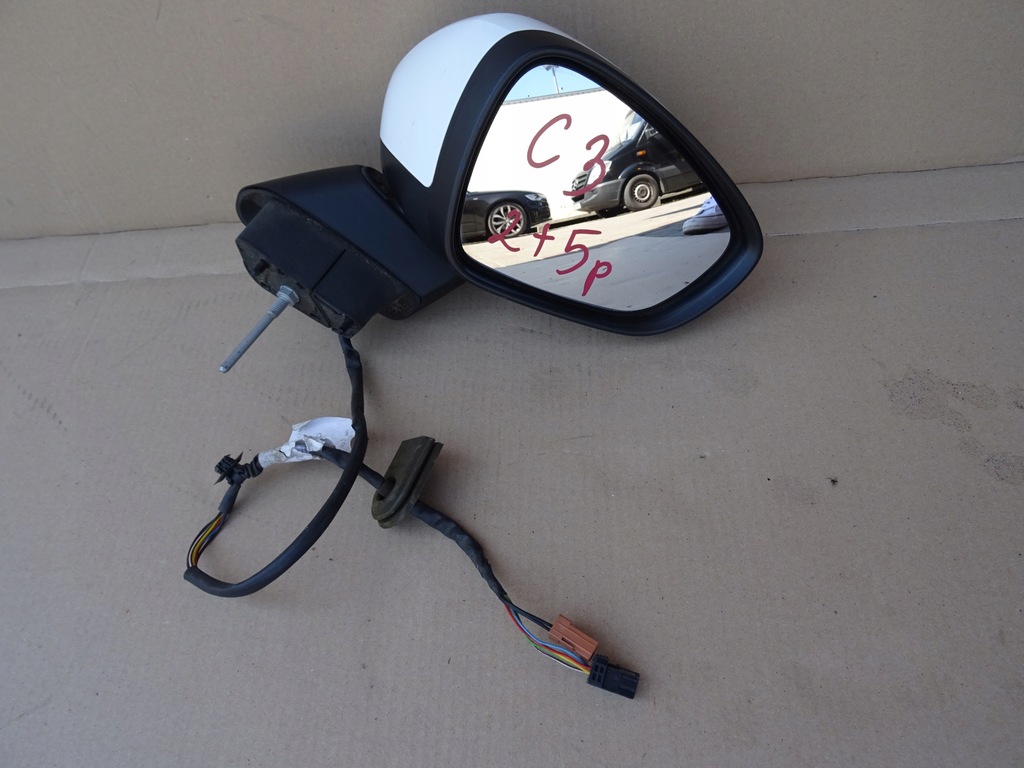 фото №1, Citroen c3 ii зеркало правое 2+5