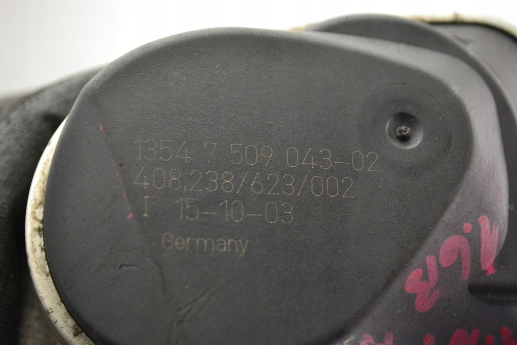 Mini cooper r50 1.6 бензин дроссельная заслонка 7509043 -02 Недорого