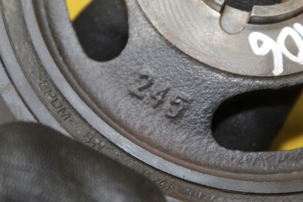 фото №6, Шкив 9654961080k citroen c4 berlingo 1.6hdi