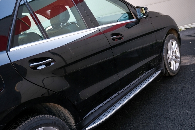 фото №9, Пороги пороговые mercedes gle w166 2015-2018