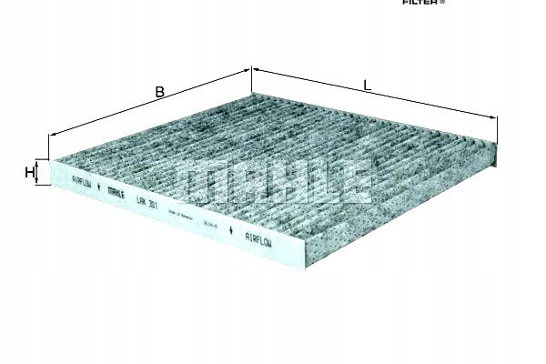 фото №1, Knecht фильтр кабины с углем hyundai accent iv gen