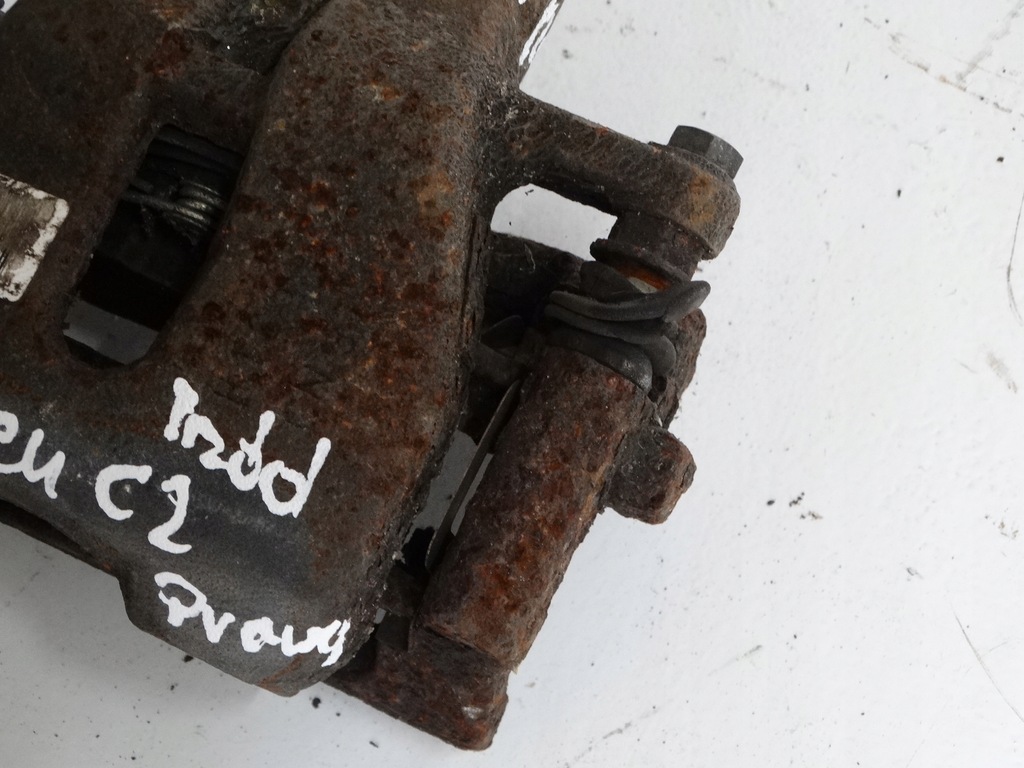 фото №5, Супорт гальмівний citroen c2 правий перед