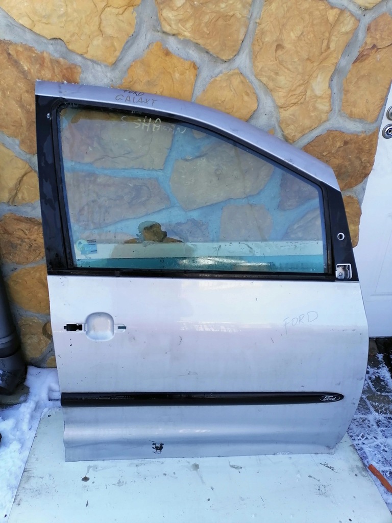 фото №1, Дверь правое перед ford galaxy mk2 серебристый