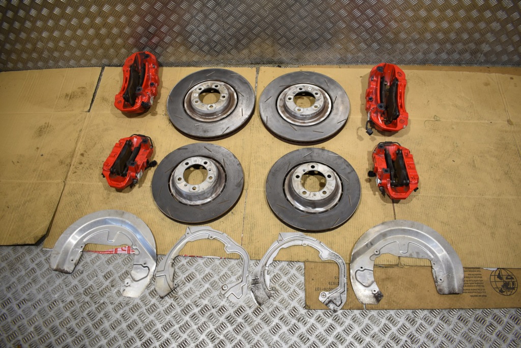 фото №6, Idealne гальмівні диски супорти kpl. porsche panamera 971 turbo 1