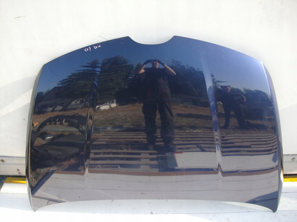 Купить Mazda cx-7 2010 капот черная