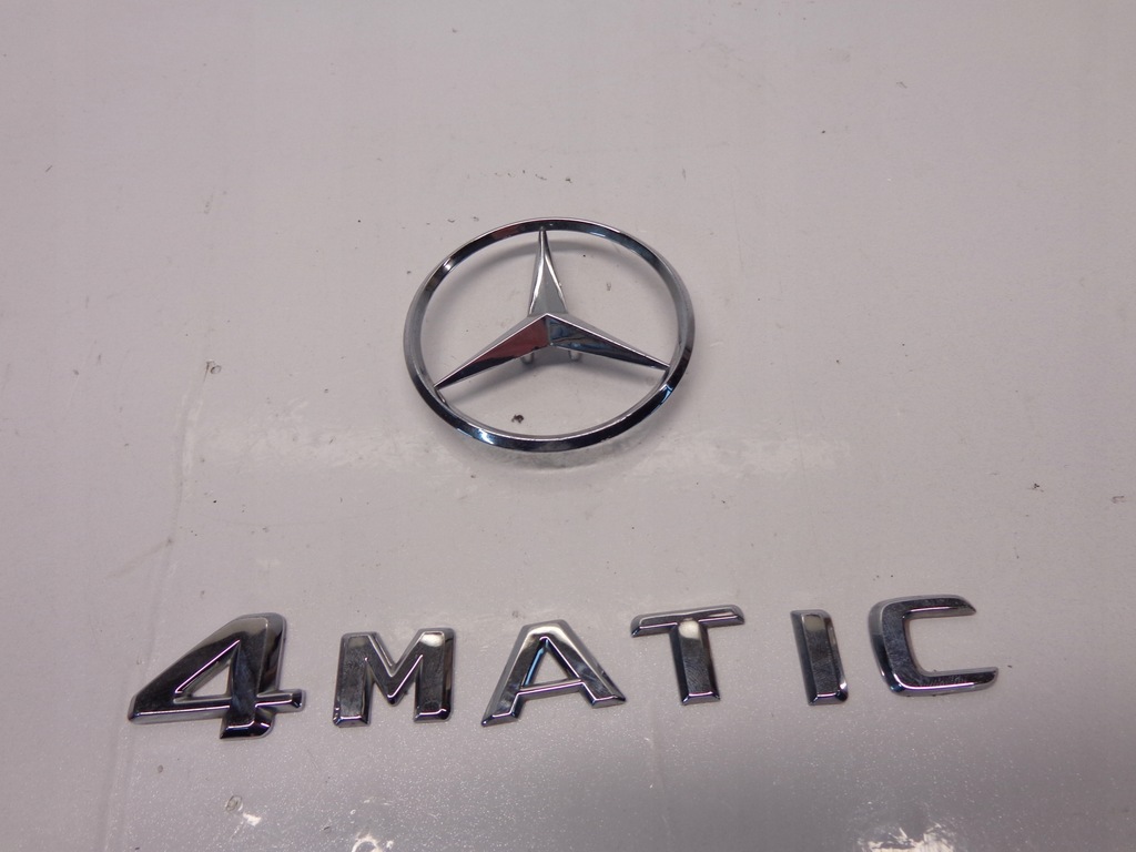 фото №1, Mercedes c w203 sedan значок logo эмблема mercedes + 4matic