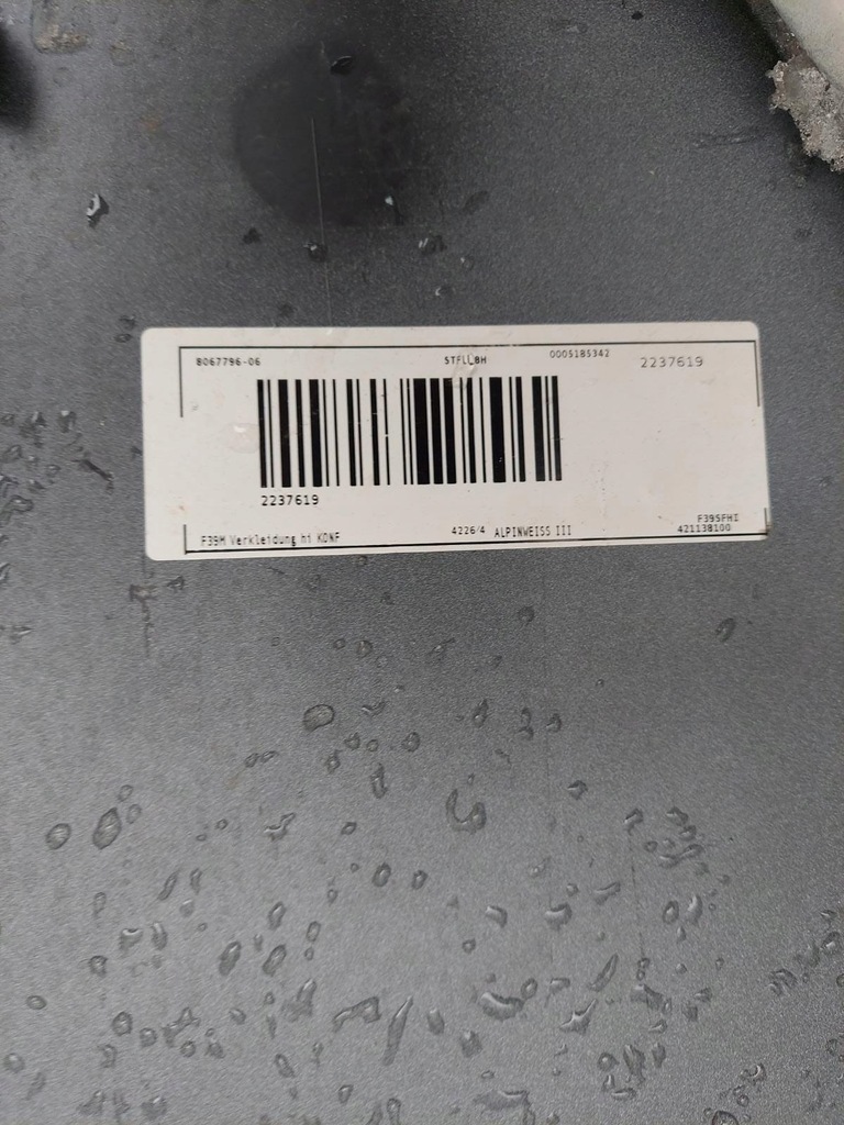 фото №6, Bmw x2 f39 бампер задняя 8067796 оригинал