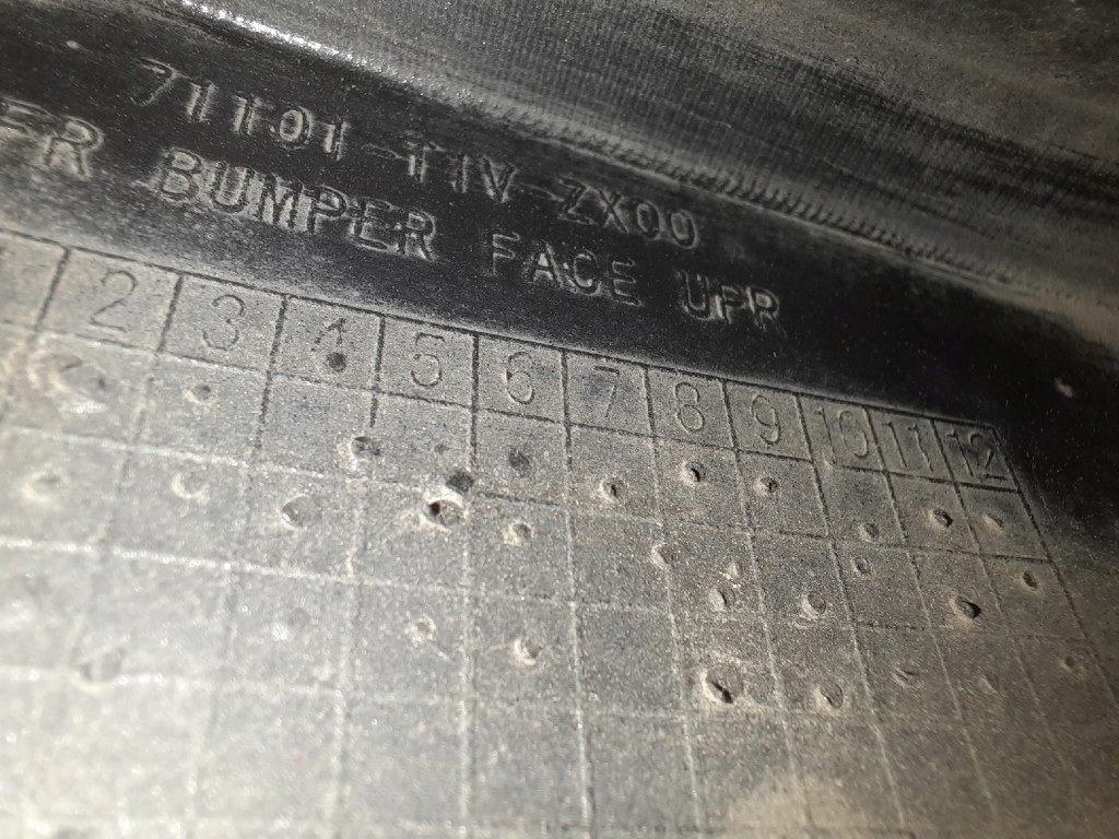 фото №14, Honda cr-v iv 14-18 бампер перед передний 71101tivzx00