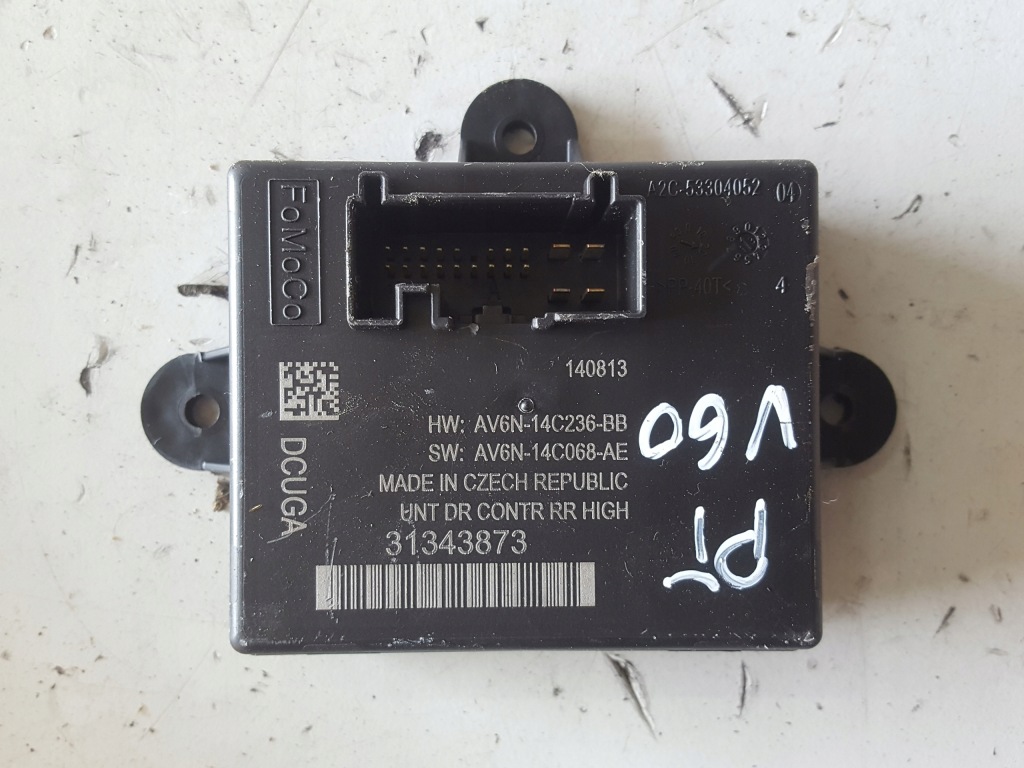 фото №1, Volvo v60 i lift 13-18r s60 v40 модуль дверь правый задняя