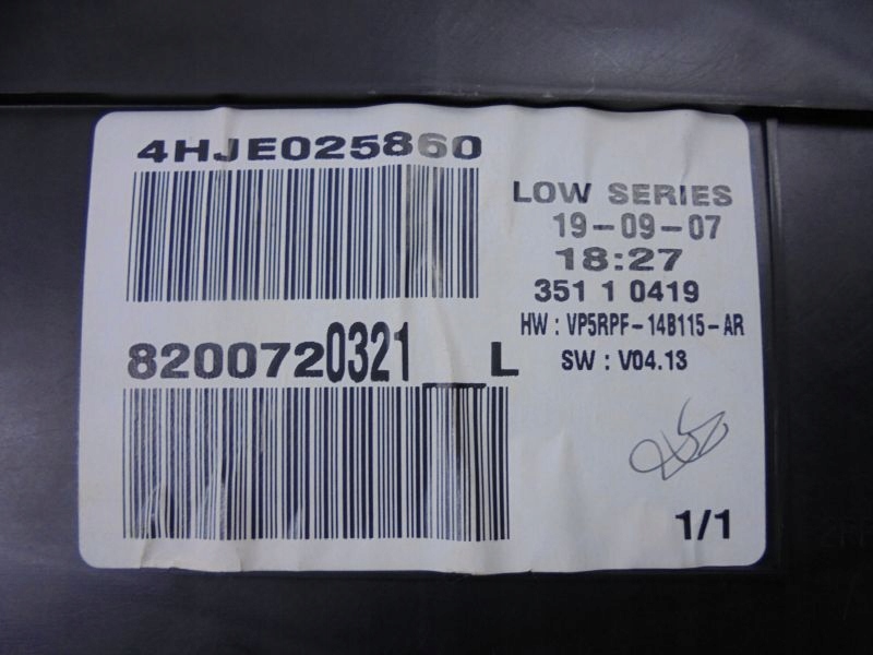 фото №8, Megane ii счетчик приборы lift 1,9dci 8200720321 l