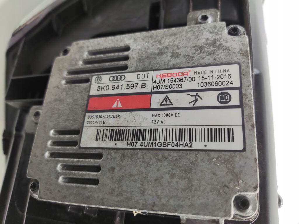 фото №11, Лампа ліва перед ксенон led поворотний skoda yeti 5l1941015c 12-17 lift europa