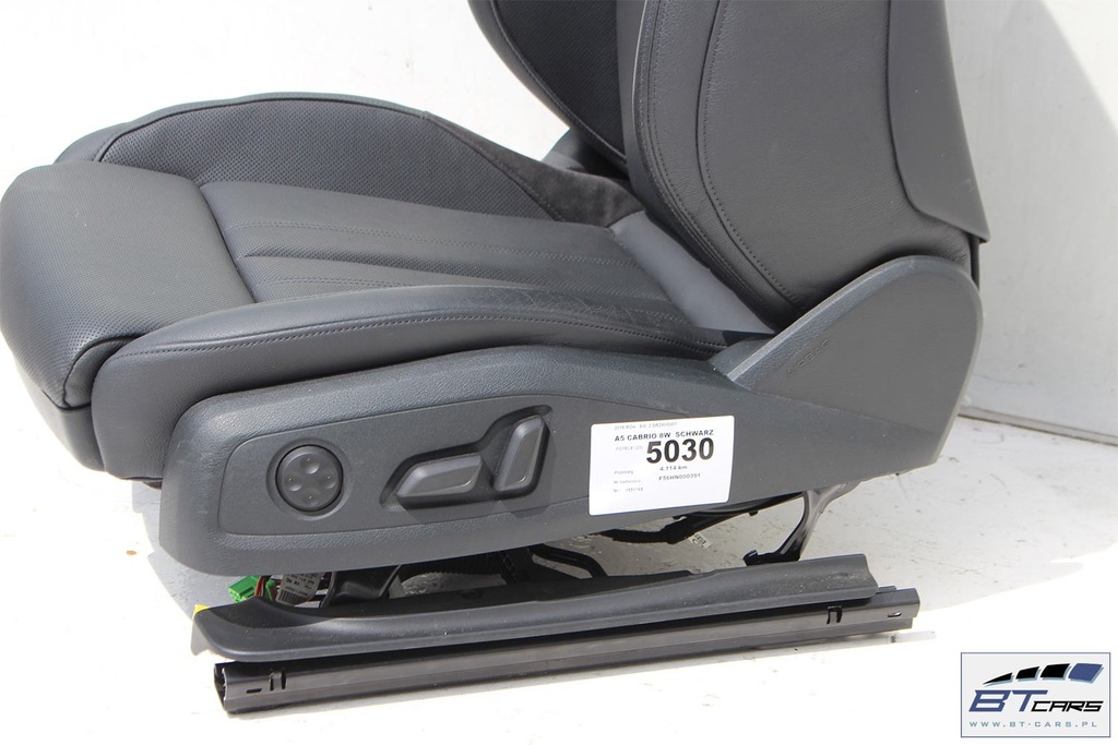 фото №9, Audi a5 cabrio сидіння комплект сидінь сидіння сидіння сидіння оббивка 8w f