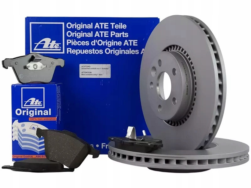 фото №2, Ate тормозные диски+ тормозные колодки перед ford galaxy s-max 316mm