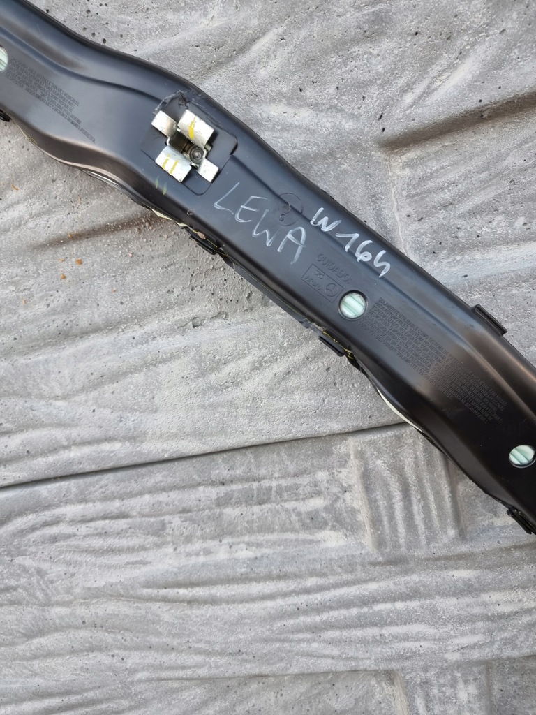 фото №6, Mercedes ml w164 шторка безопасности воздушная подушка безопасности l+p