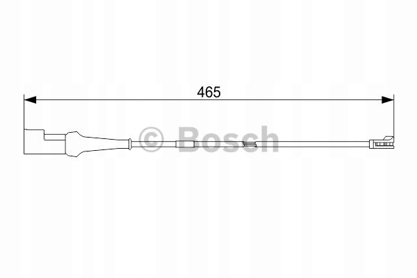 фото №11, Bosch 1 987 473 573 контакт попереджувальний, знос накладок гальмівних