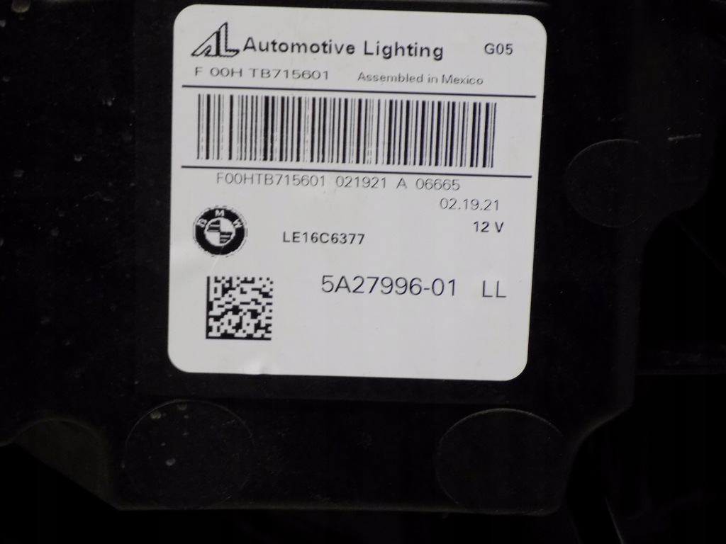 фото №13, Bmw x6 g06 перед капот pas крыло бампер лампы led m-pakiet c3w