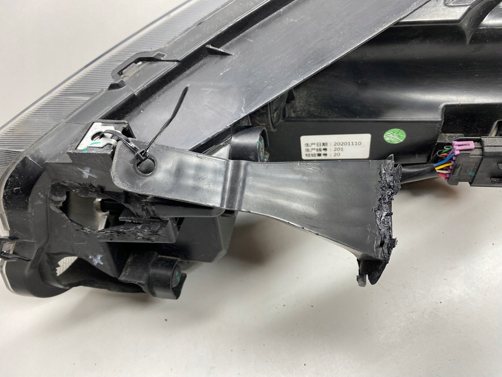 фото №8, Mg zs лампа ліва лівий перед передня eu 20201110