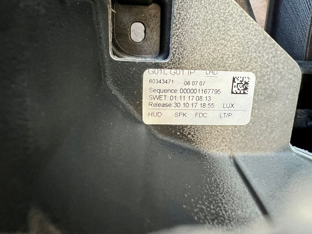 фото №5, Bmw x3 g01 x4 g02 панель приладів консоль приладова панель приладів оригінал bmw 6034347