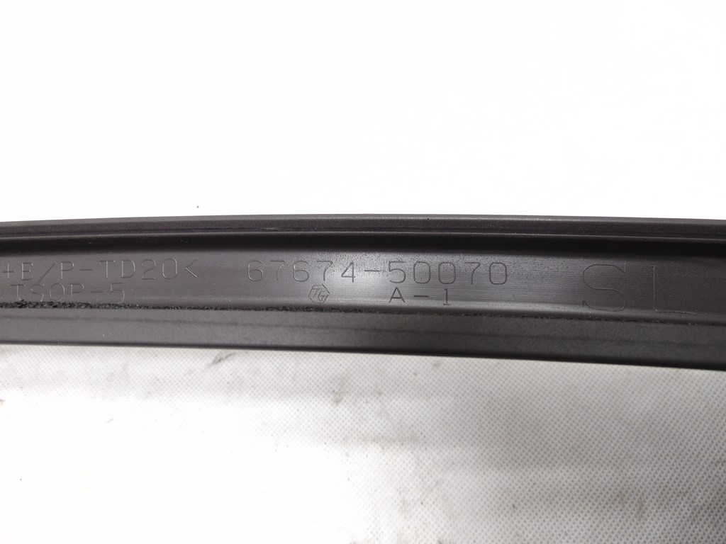 фото №7, Рамка молдинг дверь задняя левый 67674-50070 lexus ls iv ls460 ls600h 06-