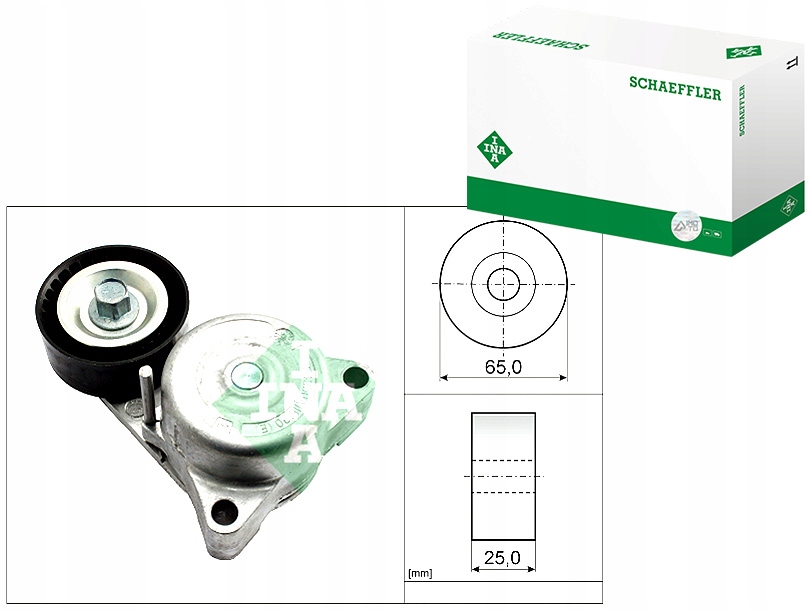 фото №1, Натягувач ремінь клиновий mercedes cls c218 cls shooting brake x218 e