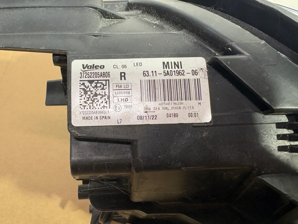 Mini cooper f56 фара правый  правый перед передняя full led 5a01962-06 Киев