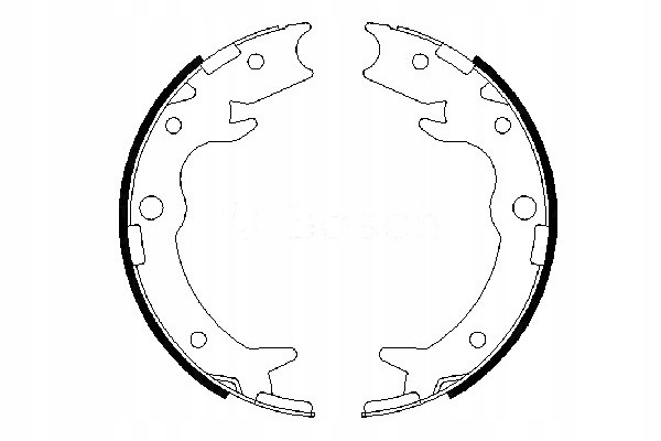 фото №1, Bosch гальмівні колодки гальмівні kpl. задня honda fr-v, strea