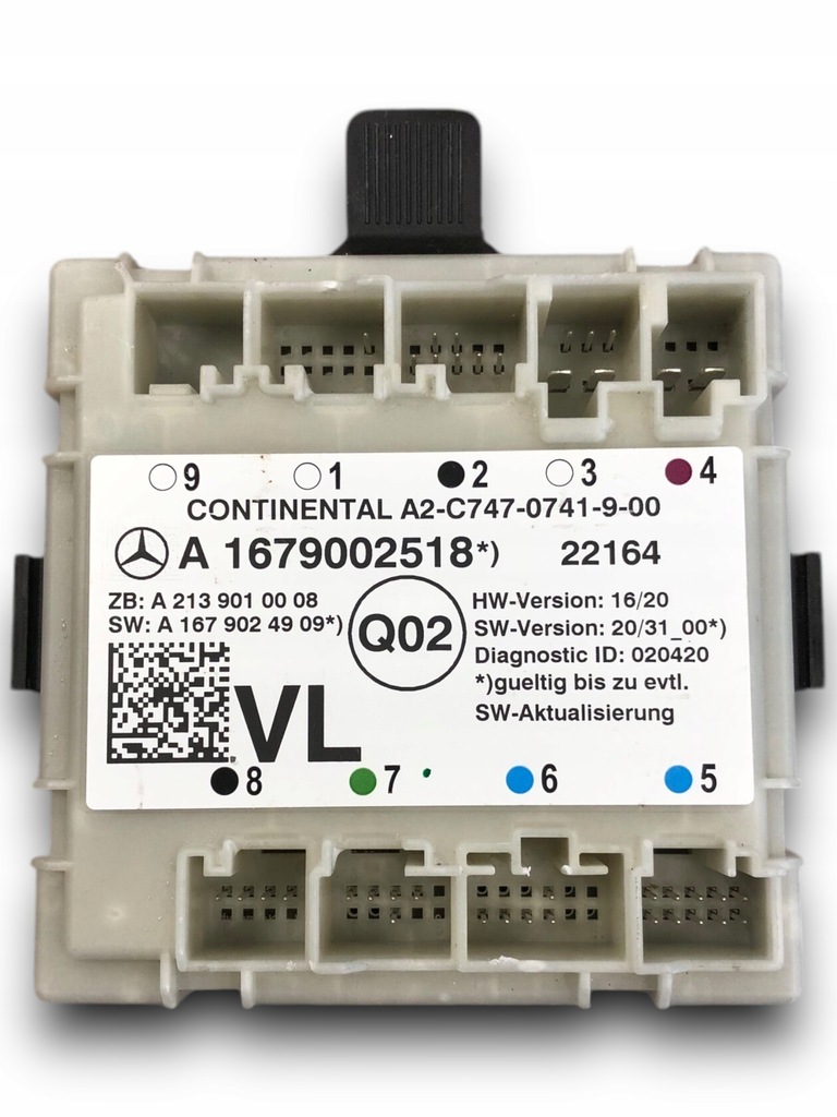 фото №1, Mercedes benz w167 модуль дверь a1679002518