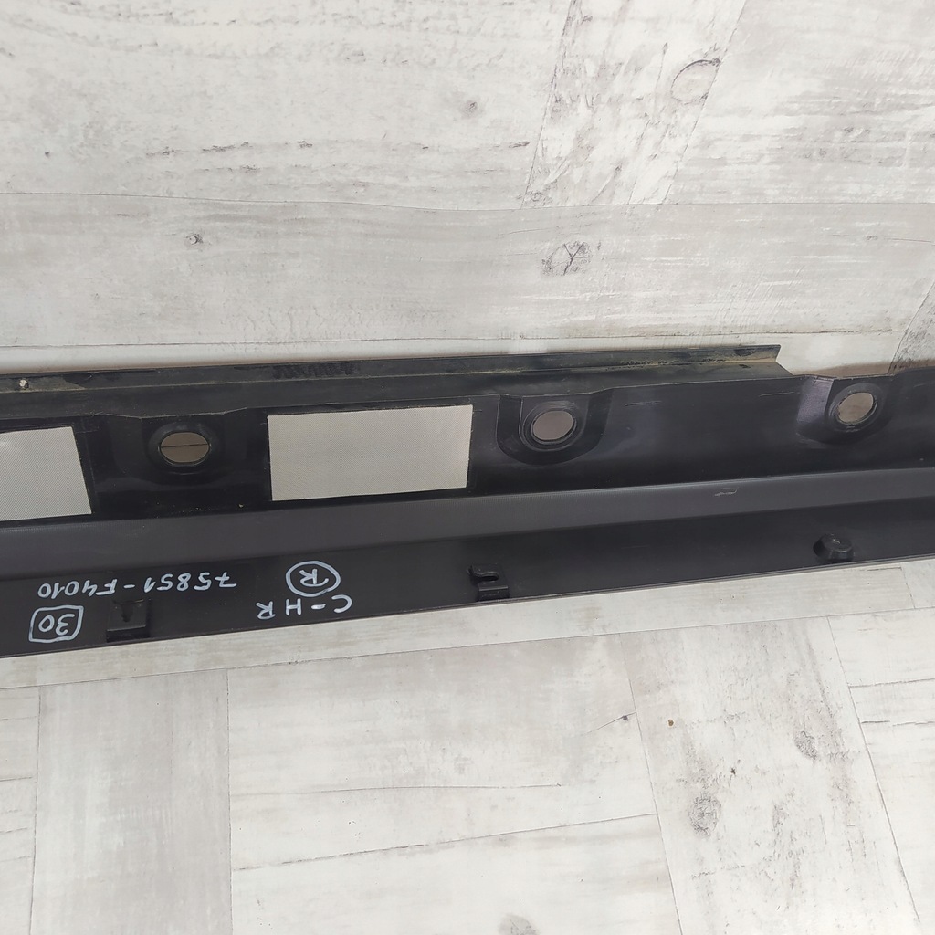 фото №9, Toyota c-hr молдинг порог накладка правая 75851-f4010