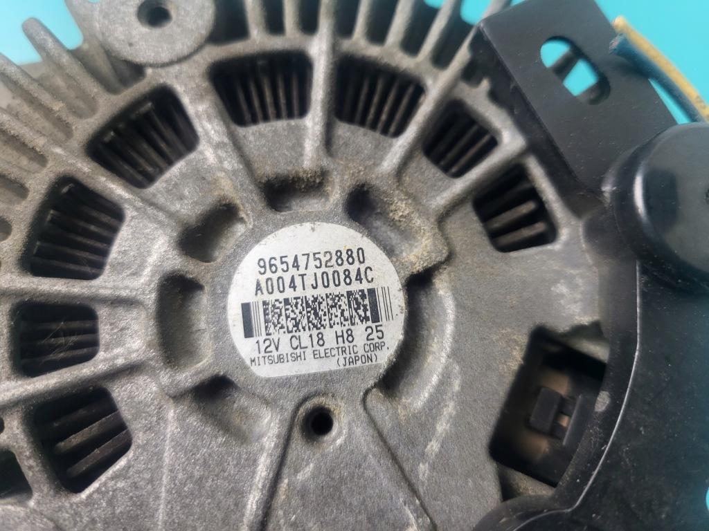 Citroen c5 3 x7 08r 2.2 hdi генератор 9654752880 в Україні