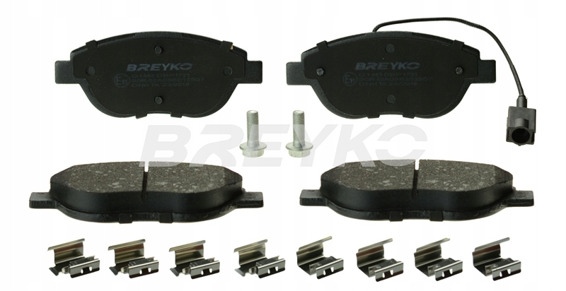 фото №1, Тормозные колодки тормозные перед do abarth fiat lancia