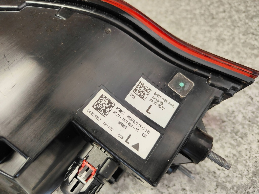 фото №10, Лампа led левый задняя левая задняя bmw 4 g22 g23 g26 m4 g82 7477603 europa