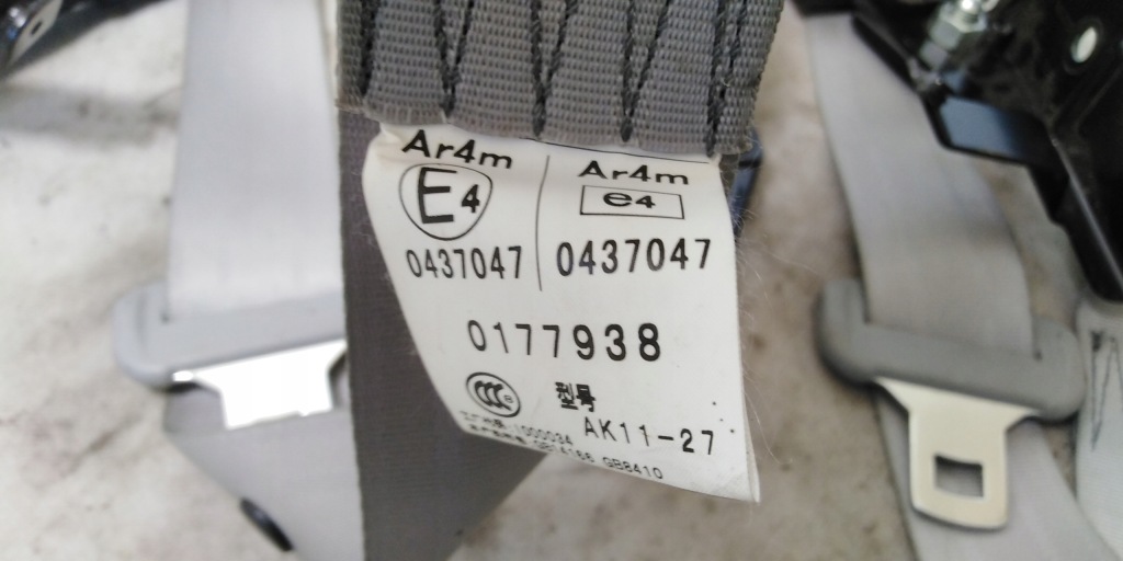 фото №4, Forester iii 08-13r pas безопасности задняя l/p śro