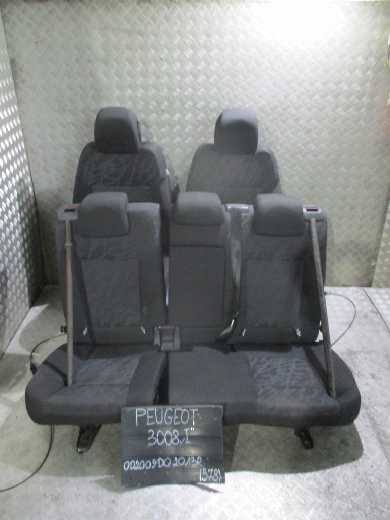 фото №1, Сиденья перед задняя peugeot 3008 i 09-13 r.