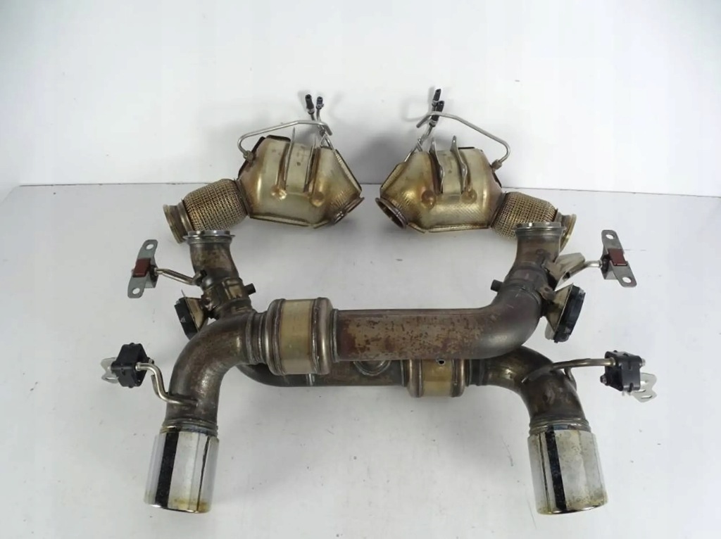 фото №1, Гасник вихлоп maserati mc20 + каталізатор 6