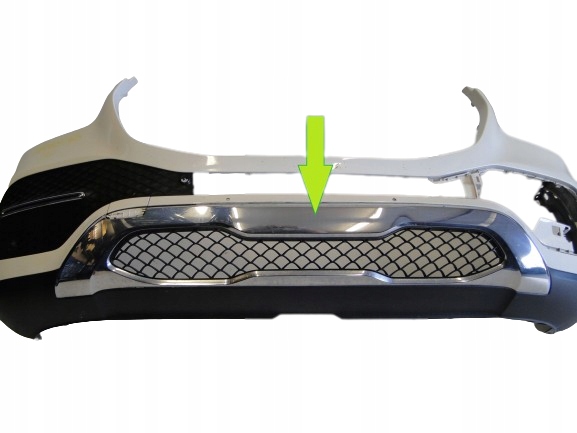 фото №1, Mercedes gle 167 coupe накладка хром бампера