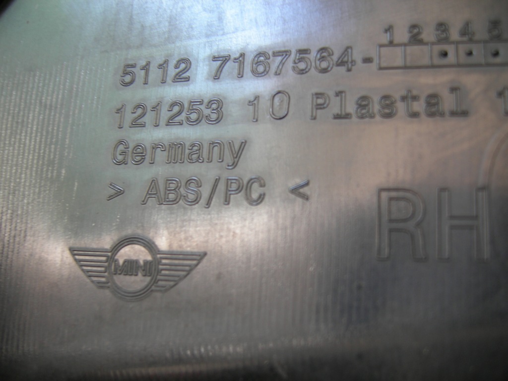 фото №5, Mini clubman r55 направляющая бампера правый задняя 7167564