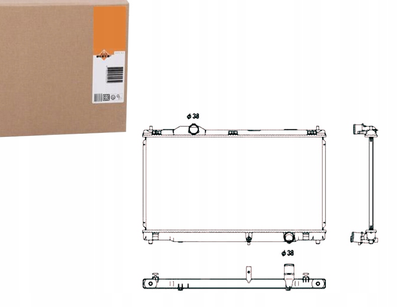 фото №1, Радиатор wody lexus is c 250 gse2_