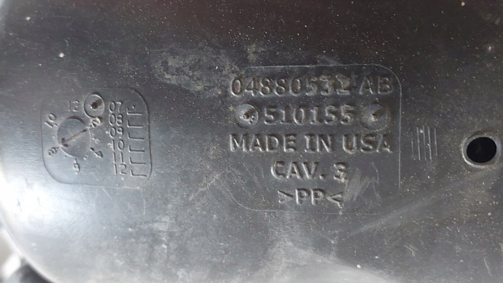 фото №3, Chrysler town & country 3.3 труба воздухозаборник воздуха