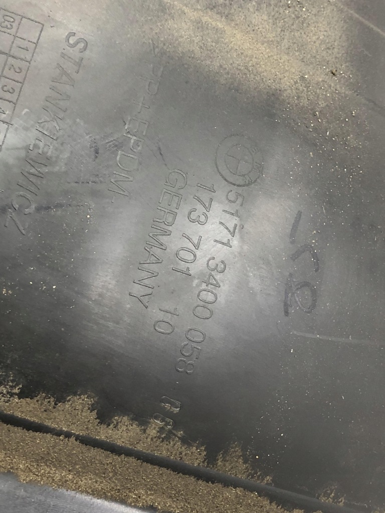 фото №6, Подкрылок правое правый задняя bmw x3 e83 2.0 03-