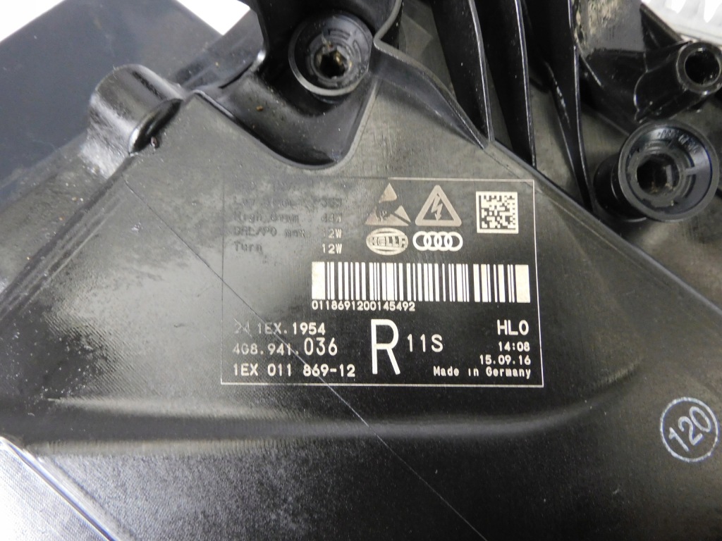 фото №7, Audi a7 4g8 c7 s7 лампа права перед matrix комплект