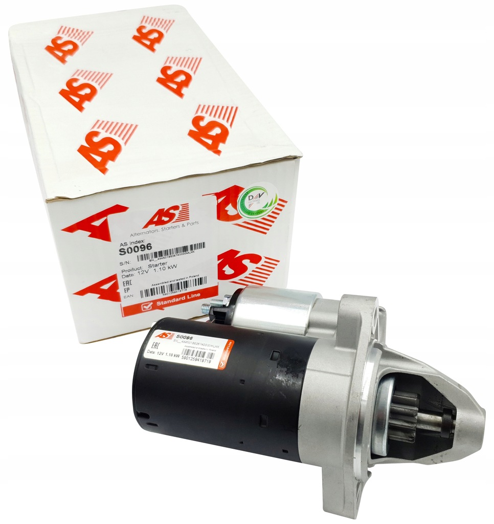 фото №1, As стартер ford focus fusion mazda 2 1.4