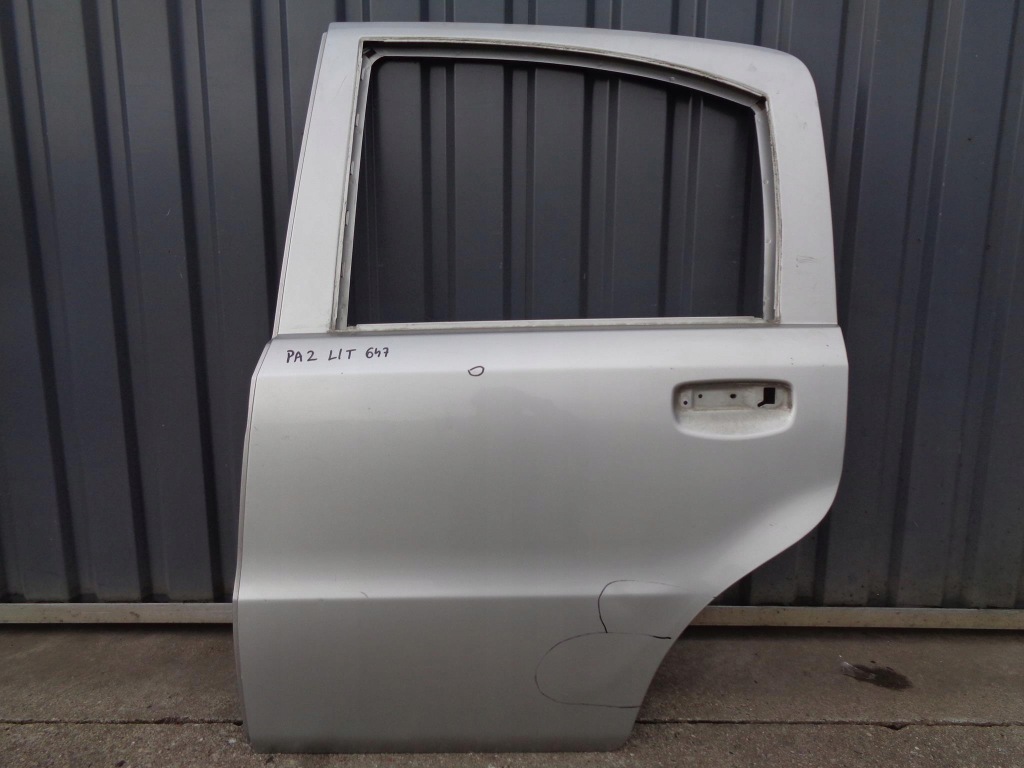 фото №2, Дверь fiat panda 2 ii 2003-2012r. левая задние kod 647