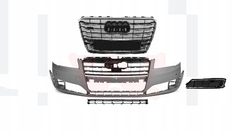 фото №1, Audi a8 d4 4f lift 2013-2017 бампер передний перед