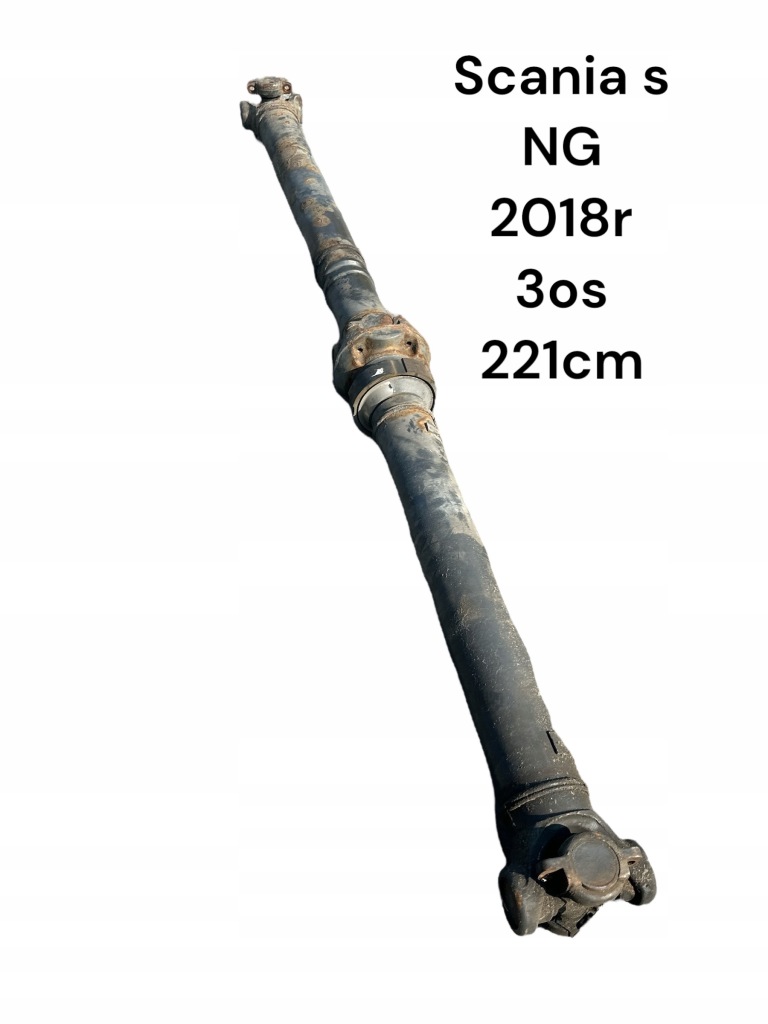 фото №1, Wał приводной scania s ngs s500 puscher 221cm
