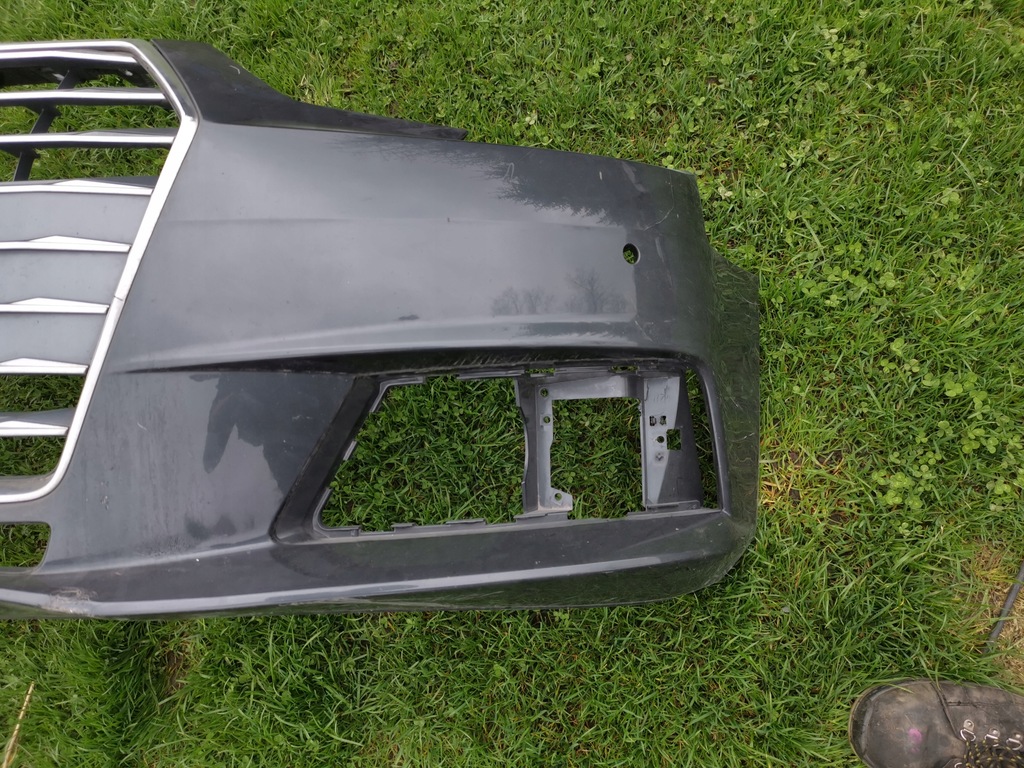 фото №10, Бампер перед решітка радіатора хром audi a4 b9 8w0 15-18