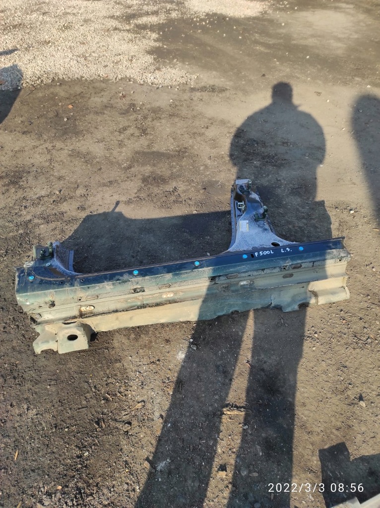 фото №1, Порог блок двигателя левый перед fiat 500l 12- четверть