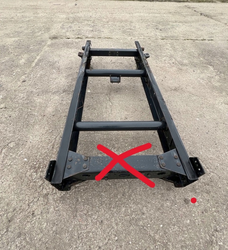 фото №8, Iveco eurocargo 17,5 cala рама задняя рамы