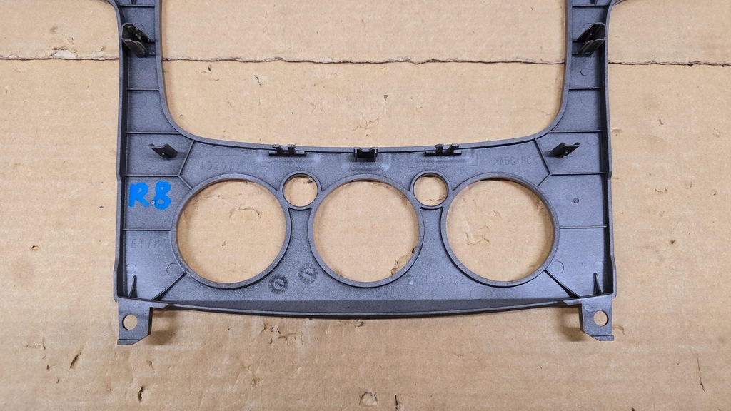 фото №15, Ford s-max mk1 galaxy mk3 2006 - 2015 rok рамка радіо консолі срібляста сіра