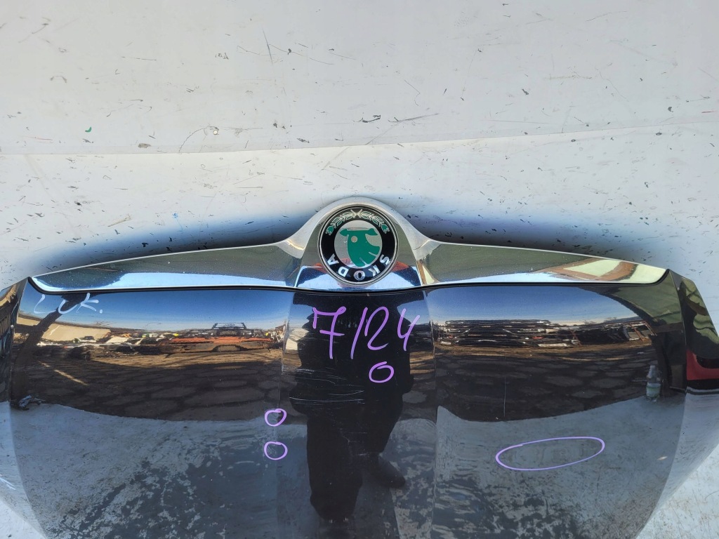 фото №7, Skoda fabia 2 ii lift капот перед передняя